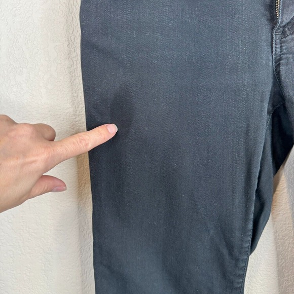 Acne Studios Women's Needle Wet Cash Denim Jeans Black Size 23 - Picture 5 of 15